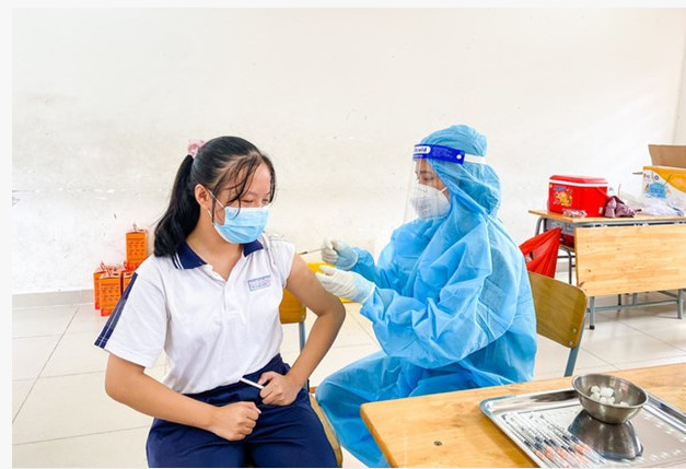 越南14个省市已为12-17岁人群接种全剂量疫苗